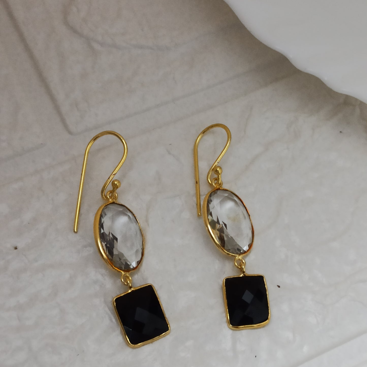 Auriel-Handmade-Dangle-Square-Black