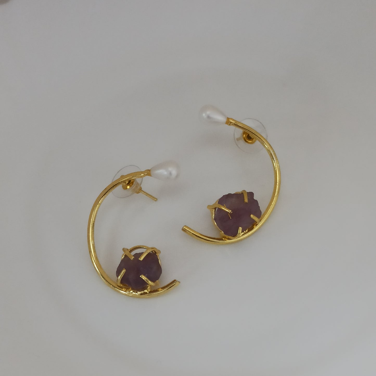 Zivra-Moon Purple-Studs