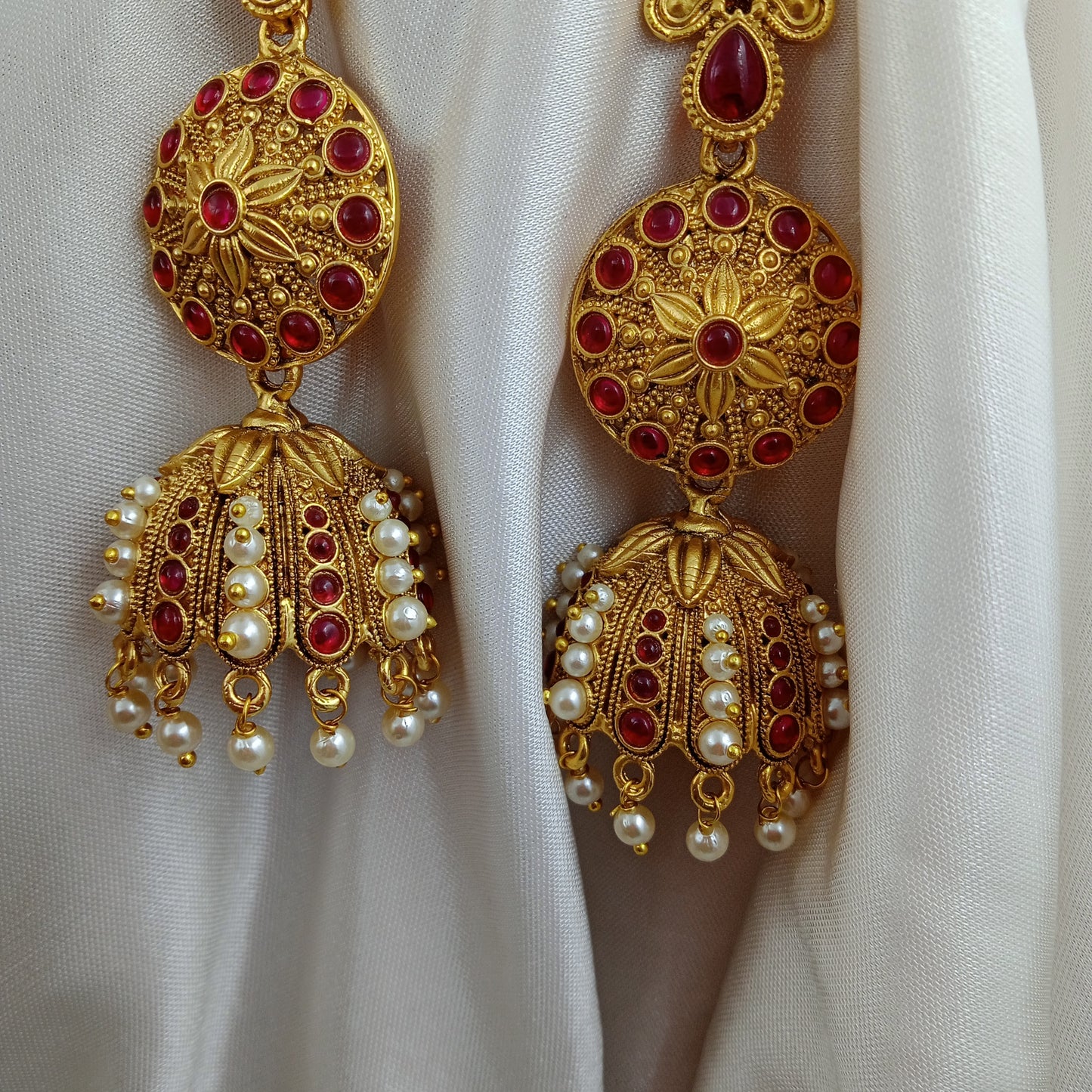 Ear Cuffs-Temple-Kanti-Pink