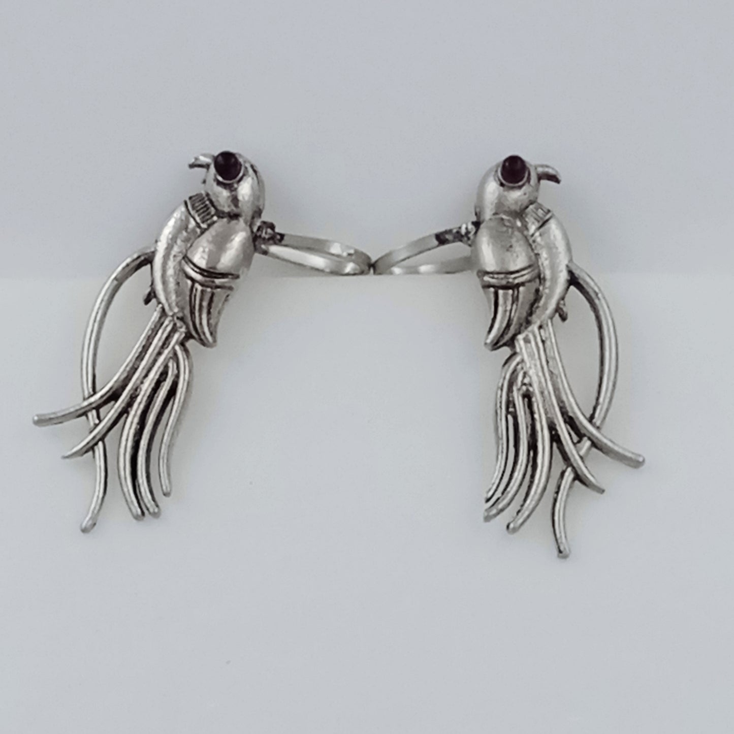 Ear Cuffs-Oxidise-Parrot-Pink