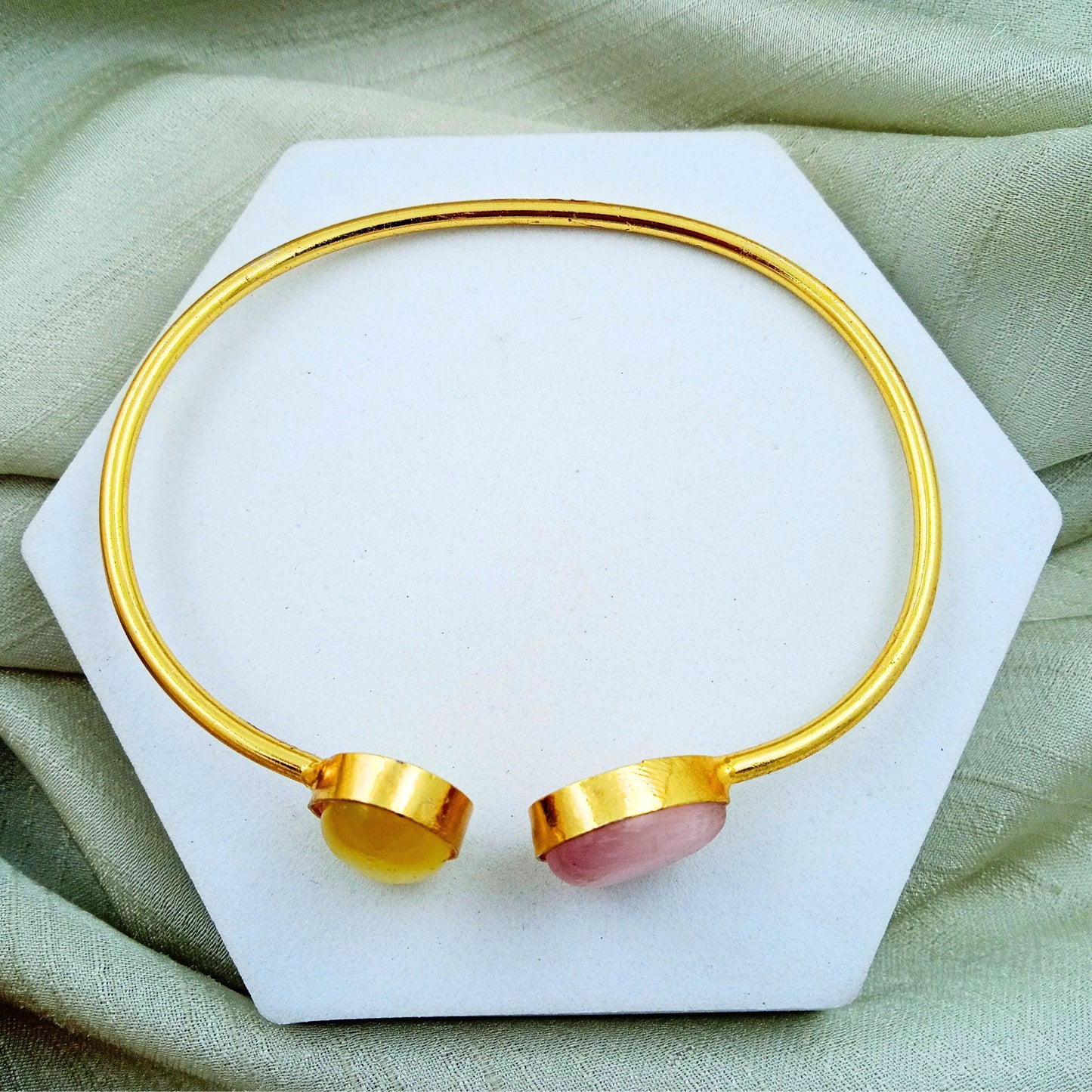 Handmade Bracelet-Rosewater Gleam