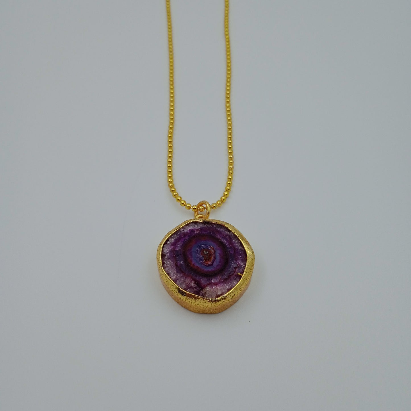 Opaline-Purple Pendent