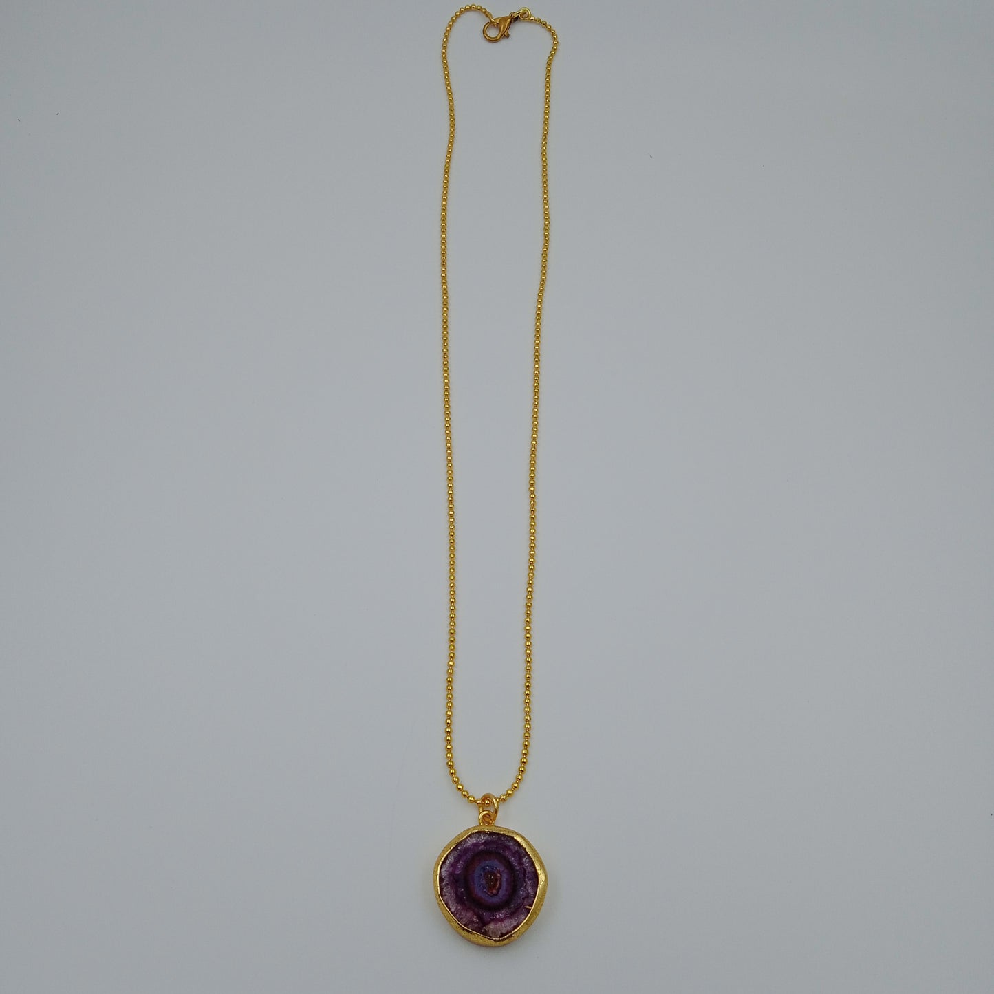 Opaline-Purple Pendent