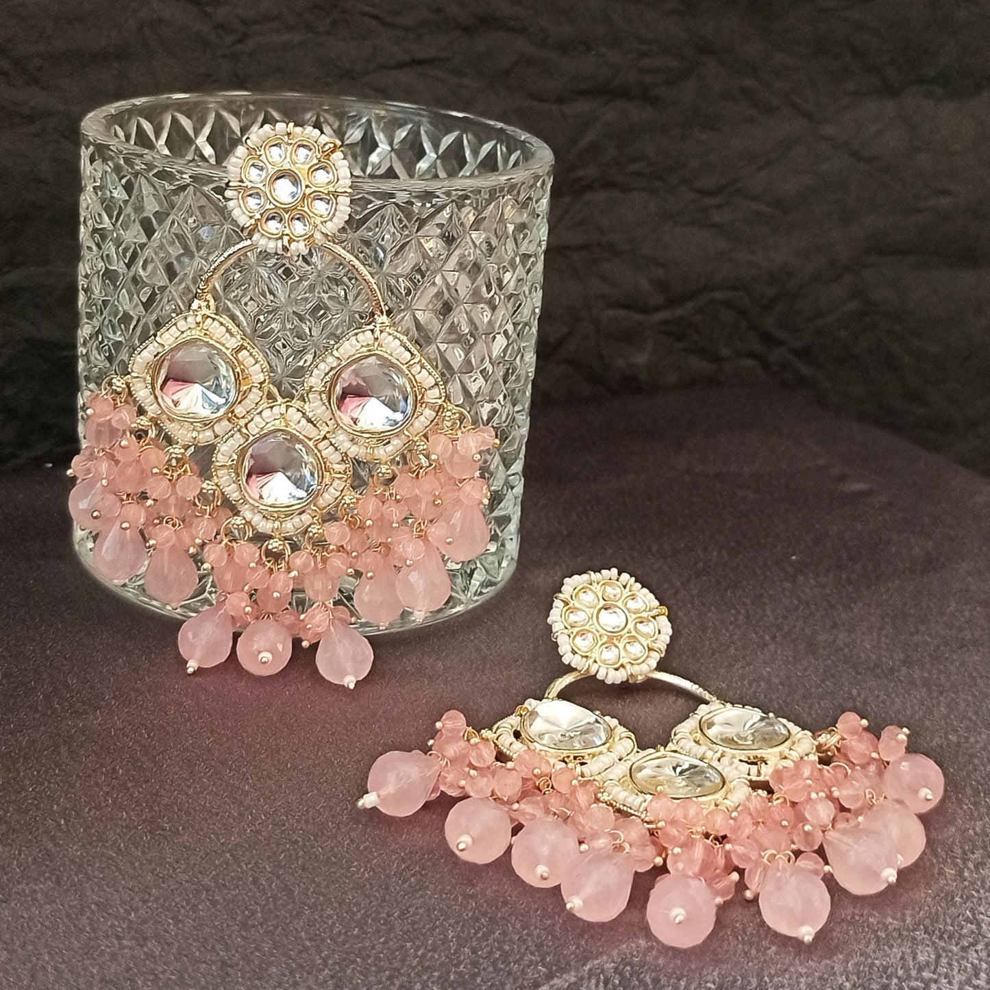 Angoor - Pestle Pink Dangler