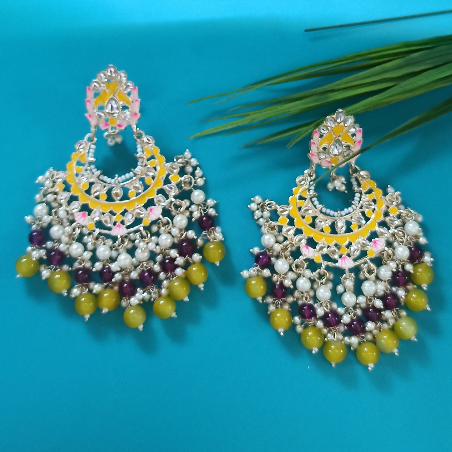 Chinmayi-Yellow Dangler