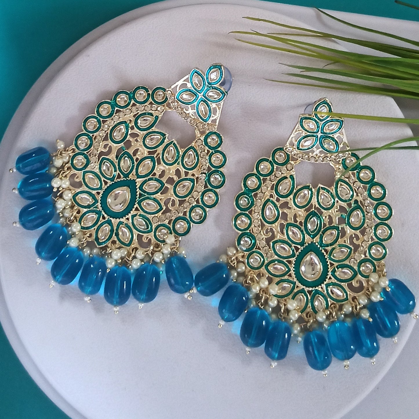 Cheshta-Blue Dangler