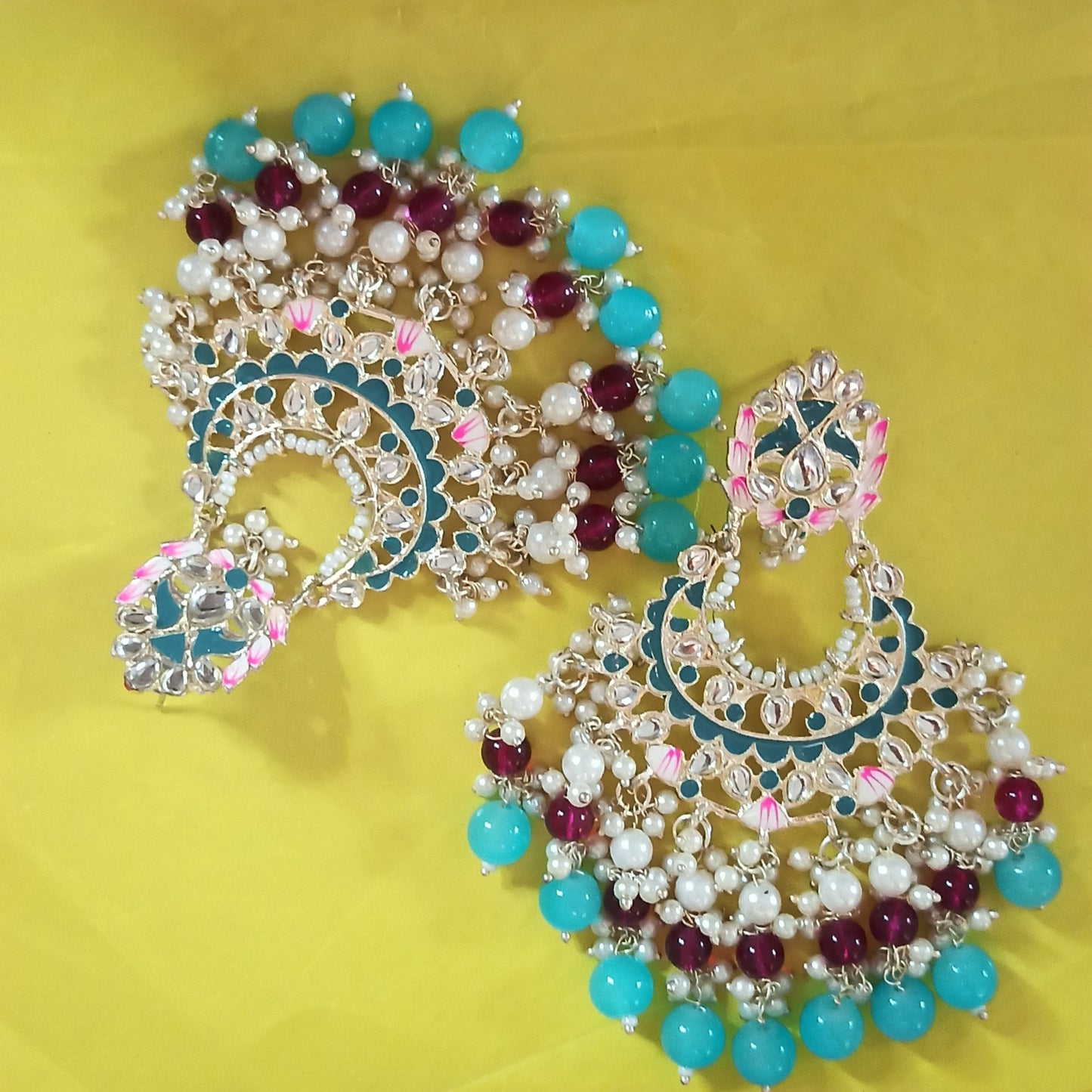 Chinmayi-Sky Blue Dangler