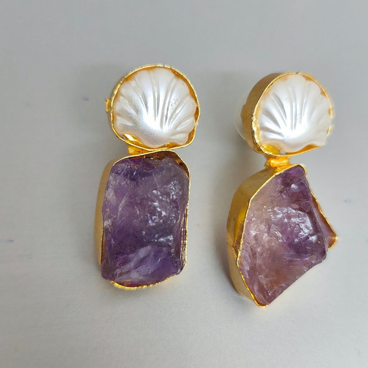 Oriva-Handmade-Shell-Purple Offbeat