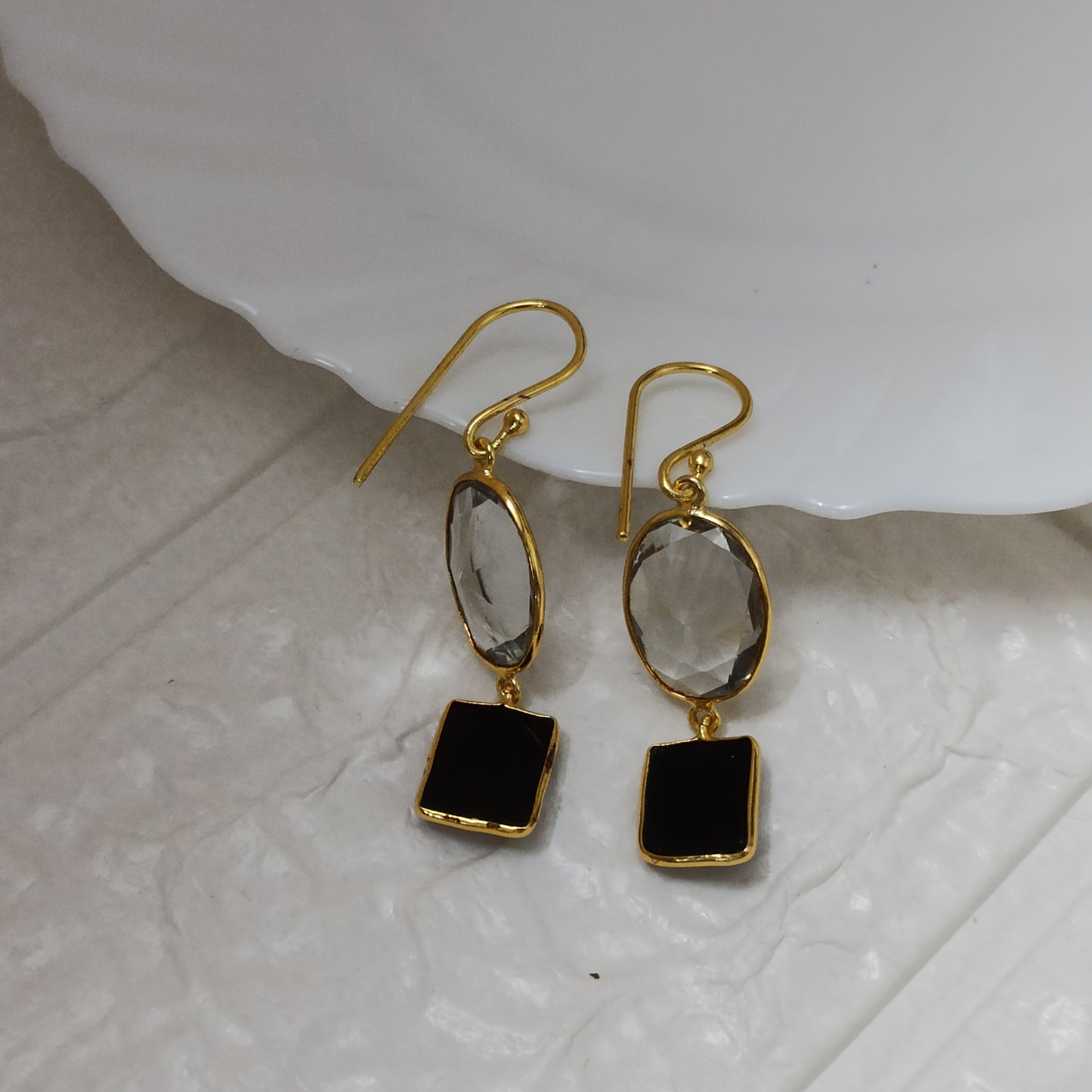 Auriel-Handmade-Dangle-Square-Black