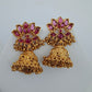 Farah-Pink-Temple-Jhumki