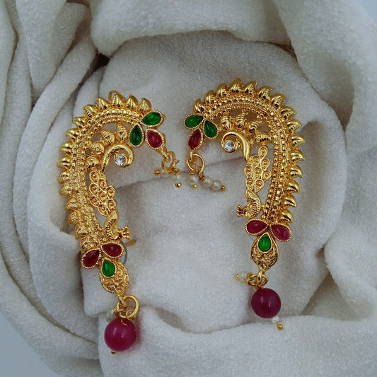 Ear Cuffs-Pink-3stone