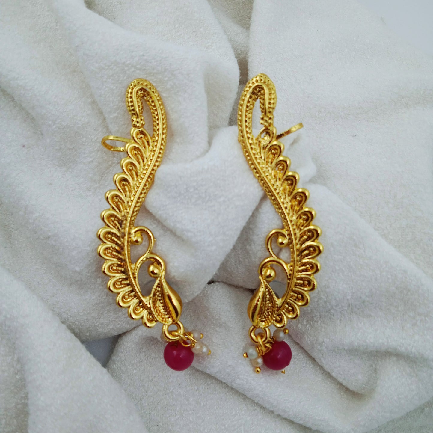 Ear Cuffs-Design-Pink
