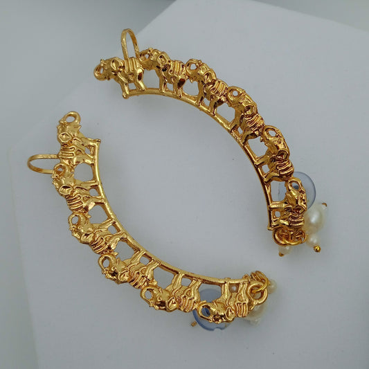 Ear Cuffs-Gold-Elephant