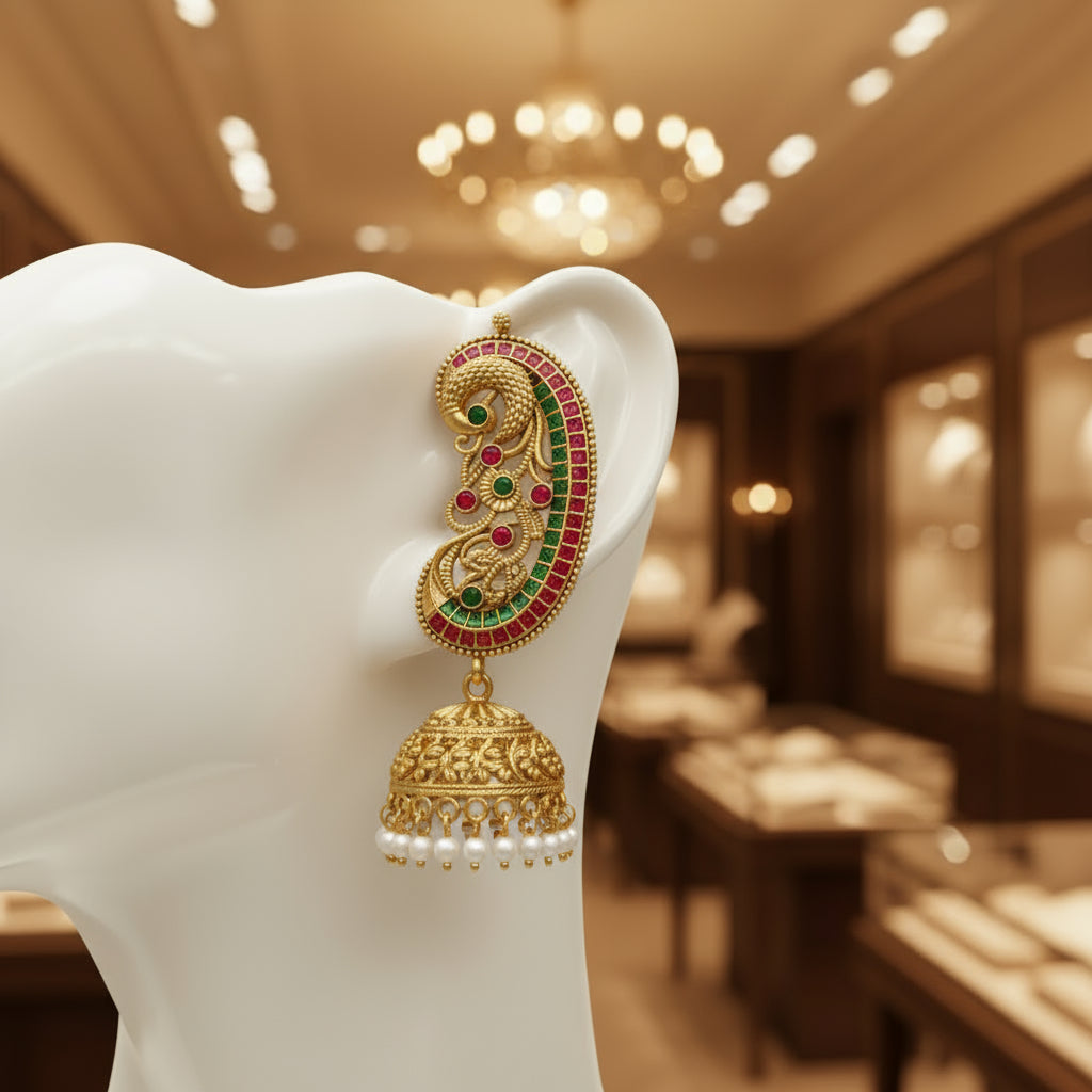 Ear Cuffs-Temple-Karna-Multi