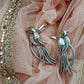 Ear Cuffs-Oxidise-Parrot-Yellow