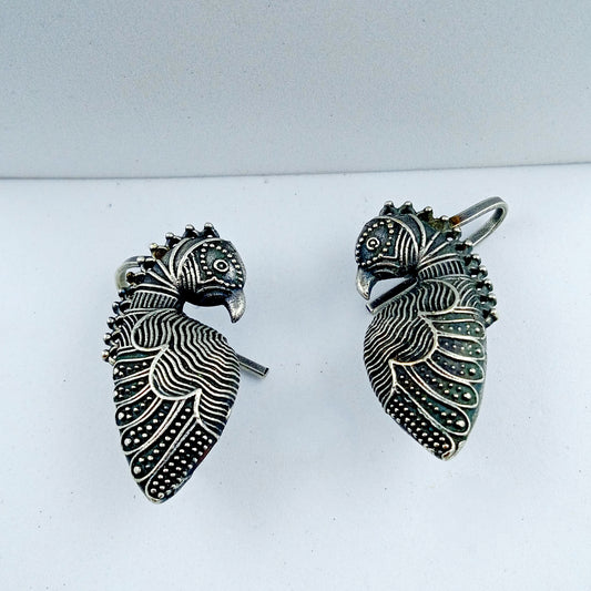 Ear Cuffs-Oxidise-Parrot-Small