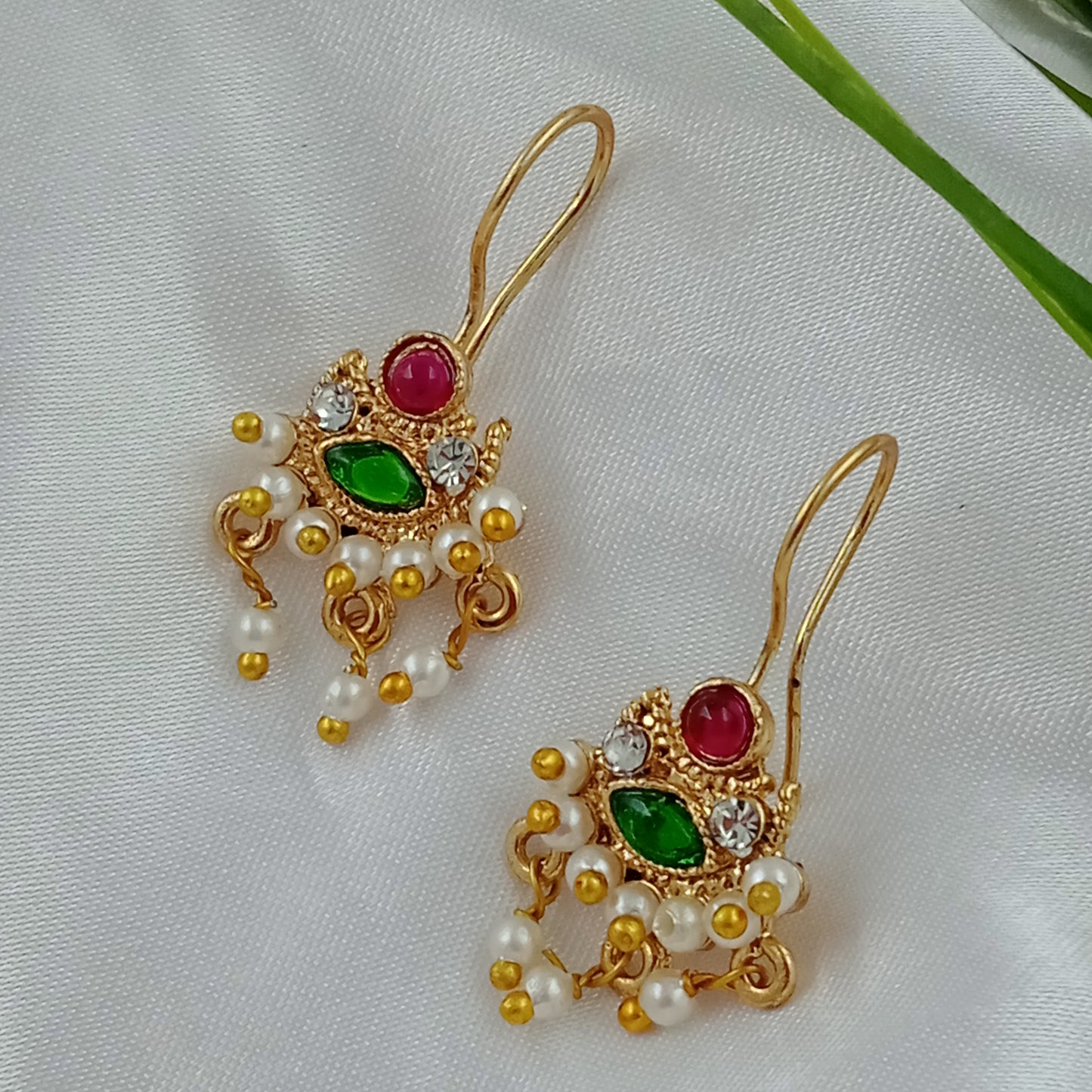 Ear Cuffs-Bugdi-Leaf