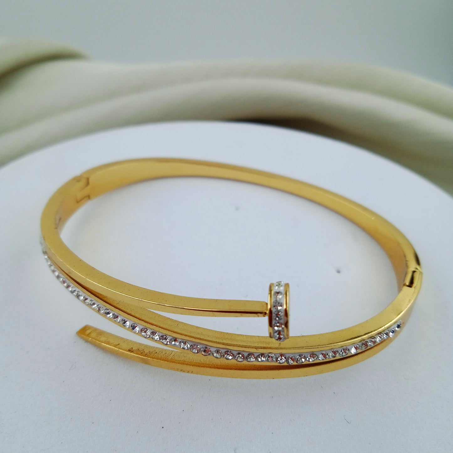 Bracelet-Golden Sands Weave- Size 2.2