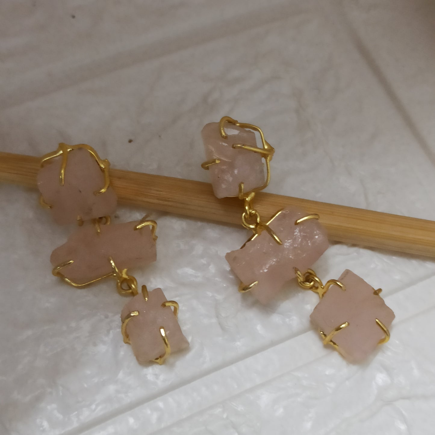 Liora-Handmade-3Dangle-Pink