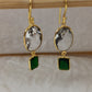 Auriel-Handmade-Dangle-Square-Green