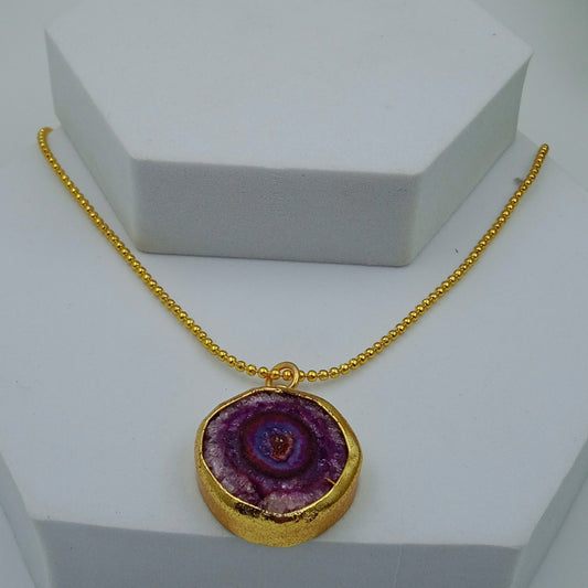 Opaline-Purple Pendent