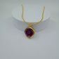 Opaline-Purple Pendent