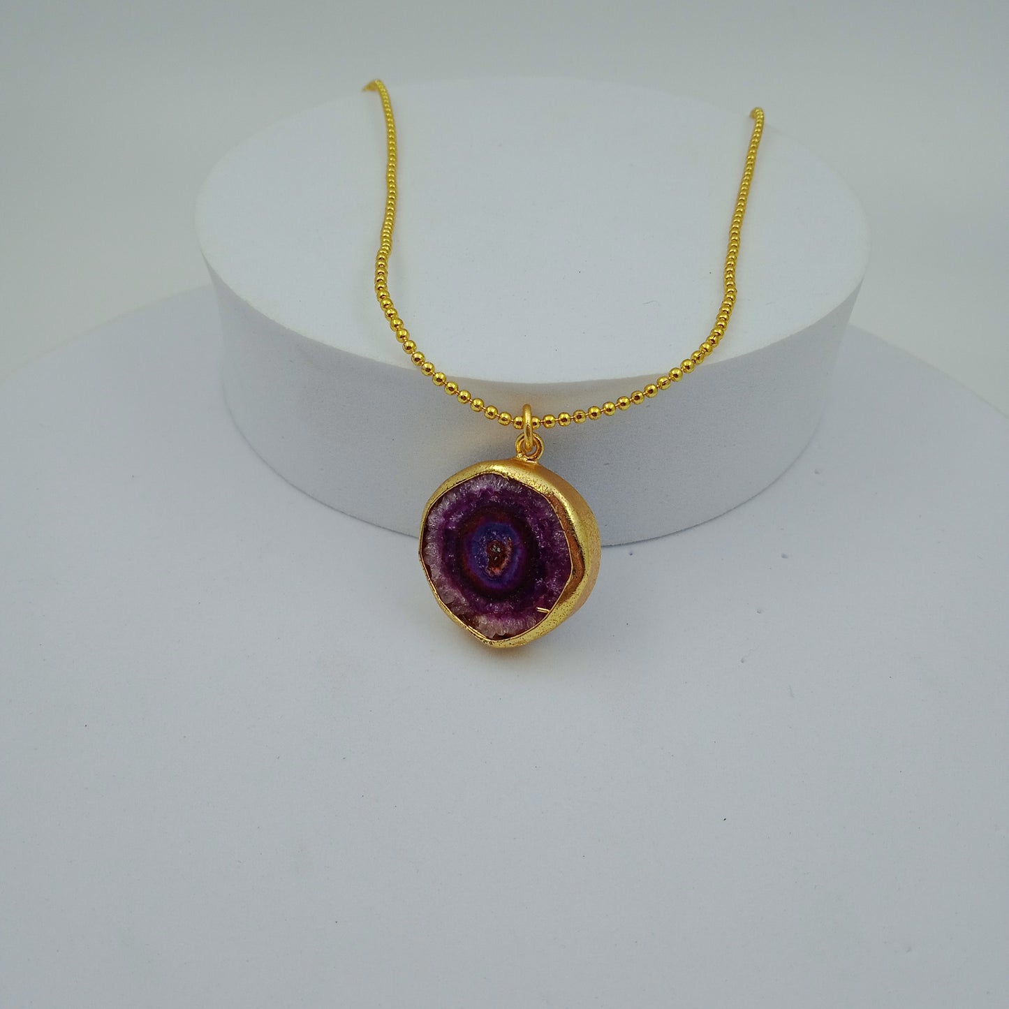 Opaline-Purple Pendent