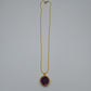 Opaline-Purple Pendent
