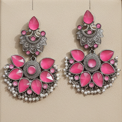 Tanuja - Pink Danglers