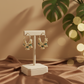 Avya-3 Jhumki-Green Chandbali