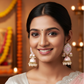 Chandni-Baby Pink Jhumki