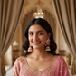 Chandni-Ruby Pink Jhumki