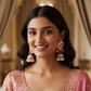 Chandni-Ruby Pink Jhumki