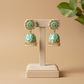 Chandana-Mint Green Jhumki