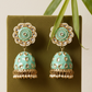 Chandana-Mint Green Jhumki
