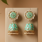 Chandana-Mint Green Jhumki