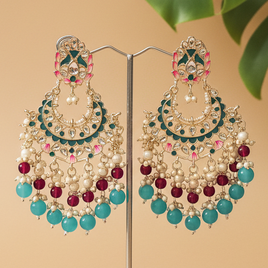 Chinmayi-Sky Blue Dangler