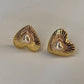 BlingPop- Anti Tarnish Heart Studs