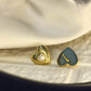 BlingPop- Anti Tarnish Heart Studs