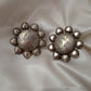 Aurise-Oxidised Studs-Sun