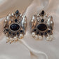 Oryne-Oxidised Studs-Bird Black
