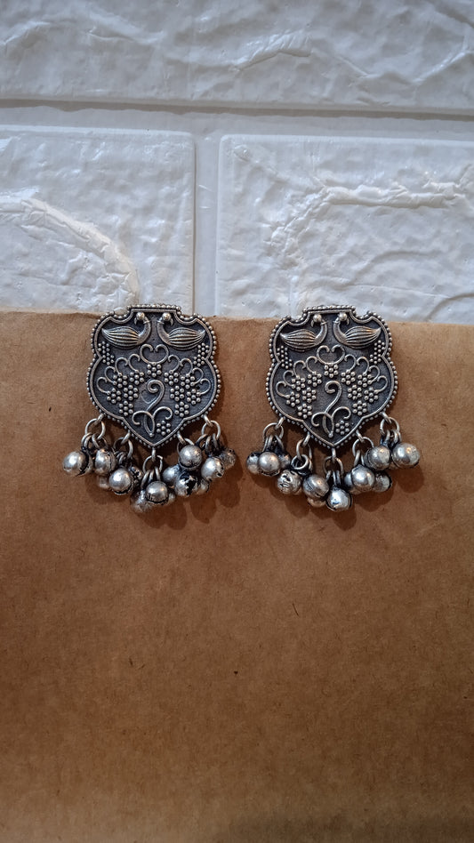 Mariv-Oxidised Studs-Duck