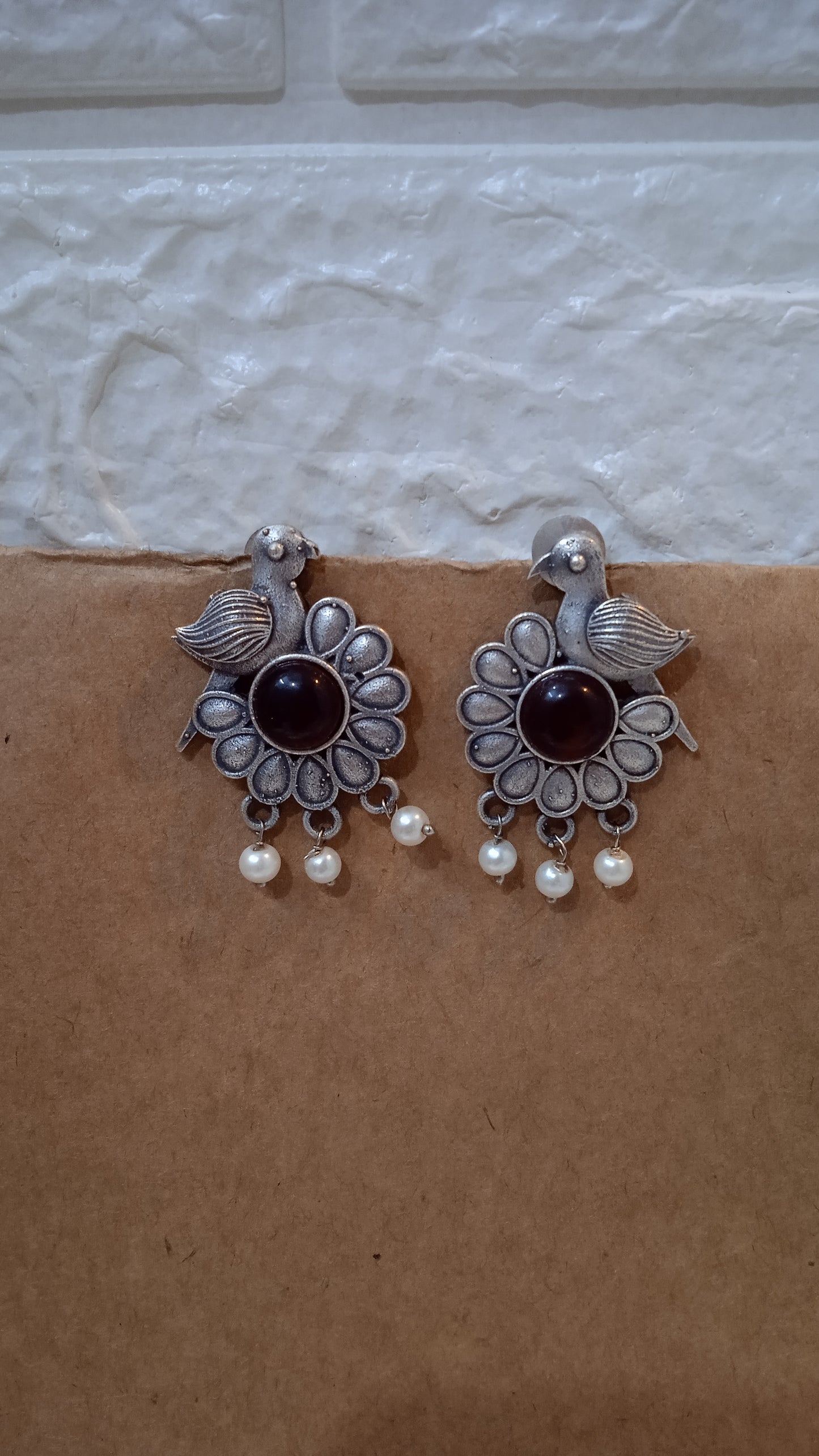 Aurixis-Oxidised Studs-Sparrow