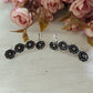 Ear Cuffs-Oxidise-Flower
