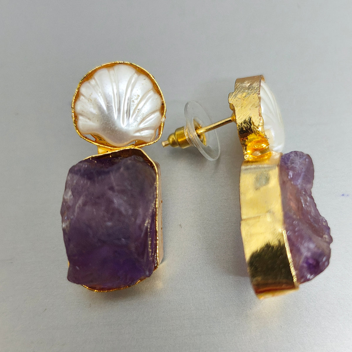 Oriva-Handmade-Shell-Purple Offbeat