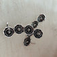 Ear Cuffs-Oxidise-Flower