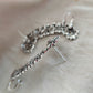 Ear Cuffs-Oxidise-Peacock Leaf