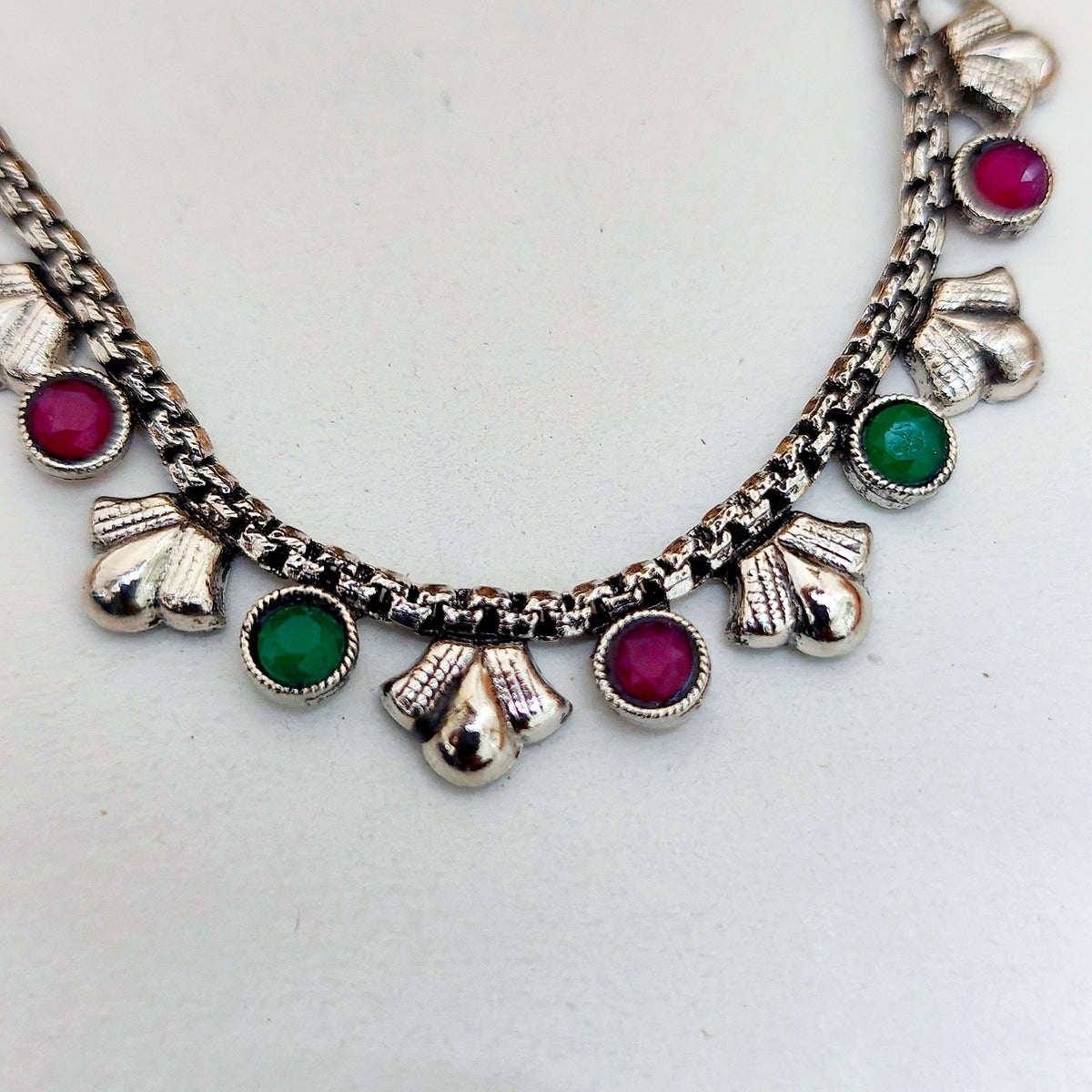 Suhasini Oxidised Necklace