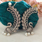 Ear Cuffs-Oxidise-Peacock Large