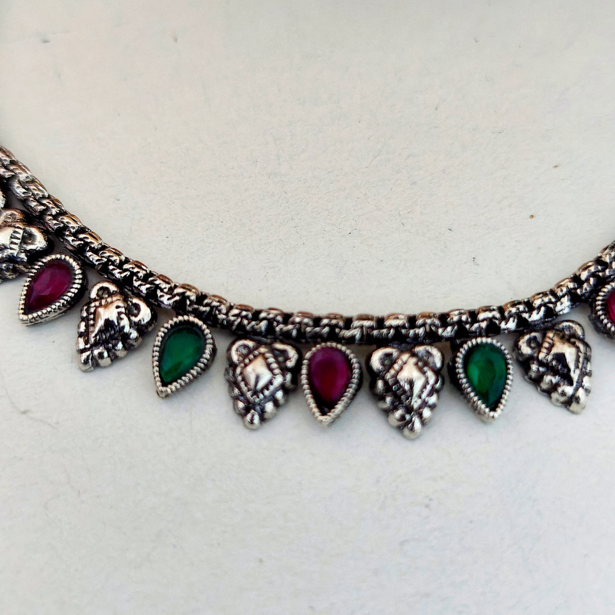 Janvhi Oxidised Necklace